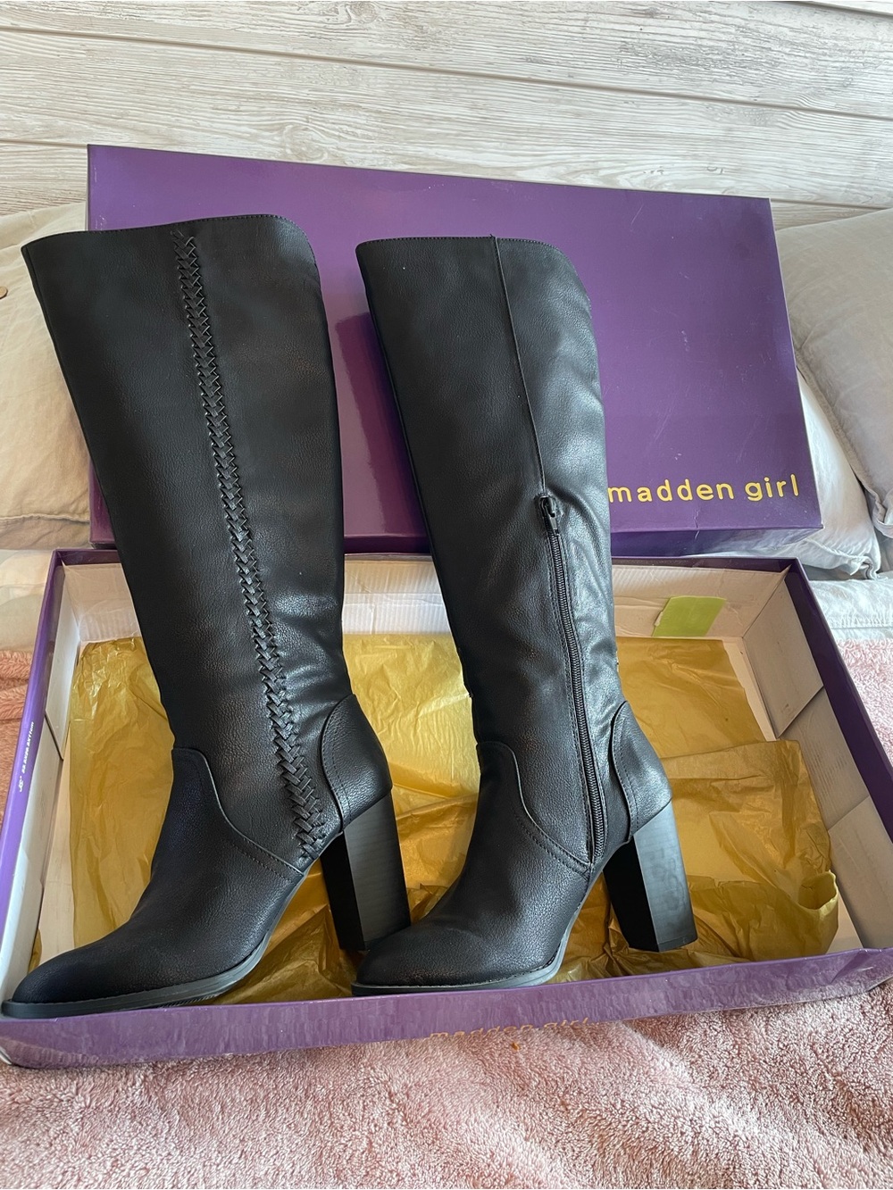 Steve Madden Knee High Boots - 8B
